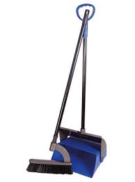 Ensemble pelle balayette long manche bleu