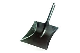 Ramassoir en métal noir