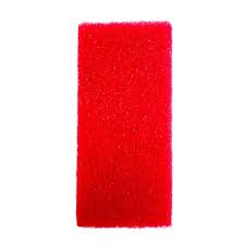 Pad à bordures rouge 25 cm