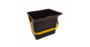 [400049] Seau anse jaune 6 litres recyclé