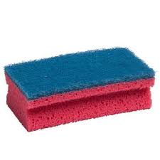 Éponge rouge pad bleu 3M