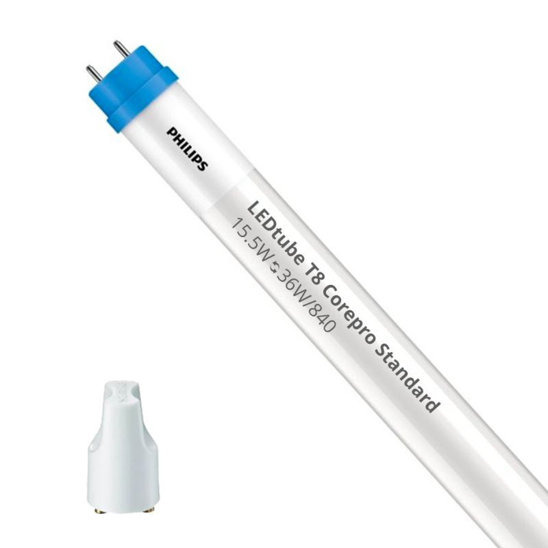 Philips Tube LED T8 15.5W 1800lm - 840 Blanc Froid 