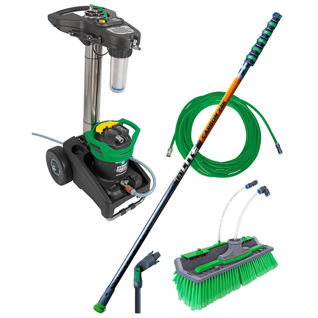 Unger - Kit complet HydroPower Nano en carbone 24 carats