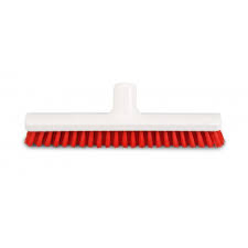 Balai hygiène dur 30 cm rouge