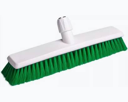 Balai hygiène doux 40 cm vert