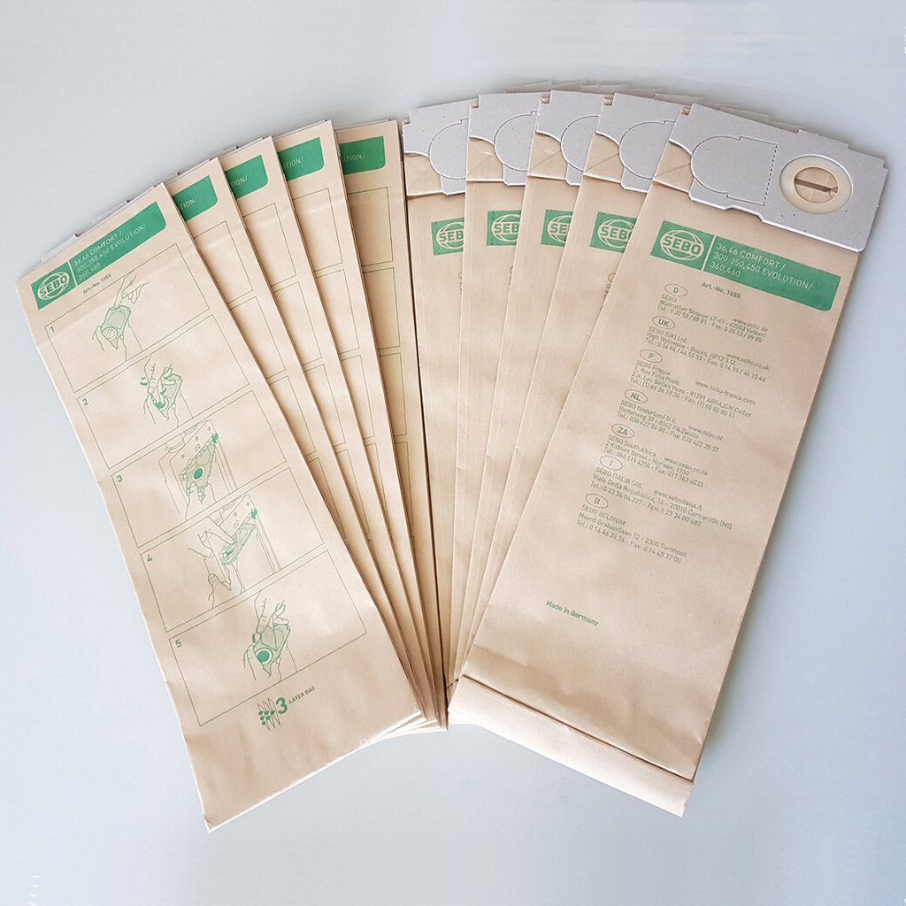 Sac en papier pour aspiro-brosseur Cleanfix