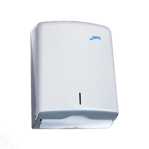 Distributeur essuie-mains blanc