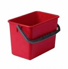 [10000070] Seau 6 litres rouge