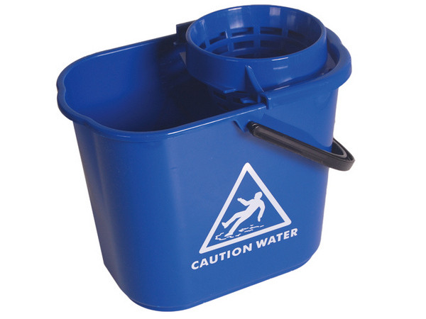 Seau 14 litres pour set de récurage avec presse