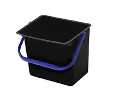 [400038] Seau anse bleu 6 litres recyclé