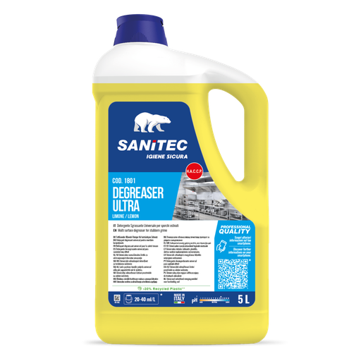 [515025] Degreaser ultra limone 5 litres