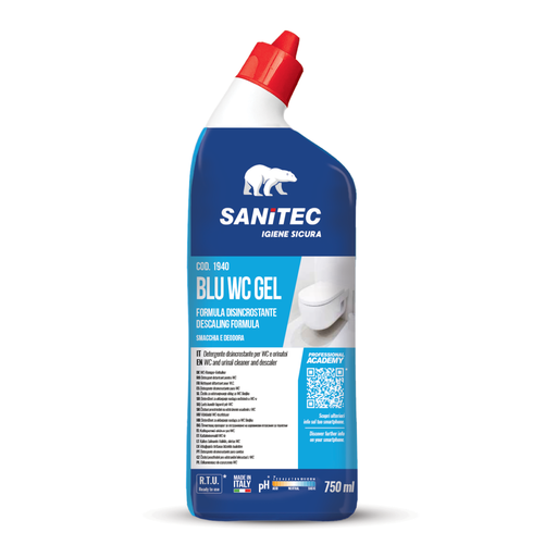 [515035] Gel de toilette bleu 750 ml