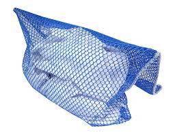 [10200564] Petit filet de lavage bleu 51 X 40 cm